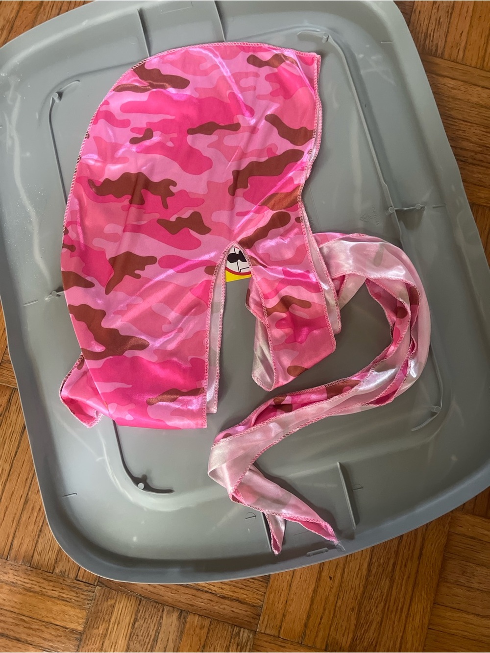 Pink Camo Men's Durag - Stylish Headwear